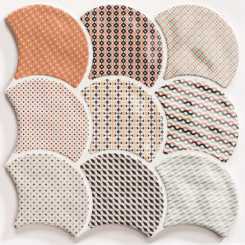 Scale gloss patchwork  Керамогранит