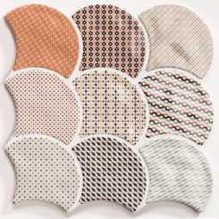Scale gloss patchwork  Керамогранит